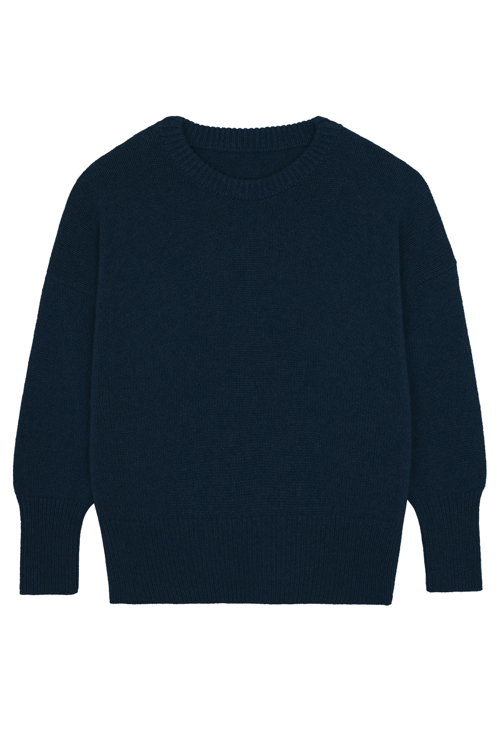 Sark slate teal color cashmere sweater women - packshot | Francesca | Linnea Lund