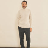 White men cashmere sweater - look| François | Linnea Lund