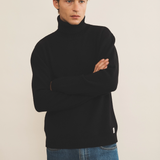 black cashmere sweater men - look | Francois | Linnea Lund