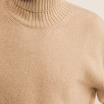 light camel cashmere sweater men - focus | François | Linnea Lund