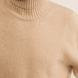 light camel cashmere sweater men - focus | François | Linnea Lund