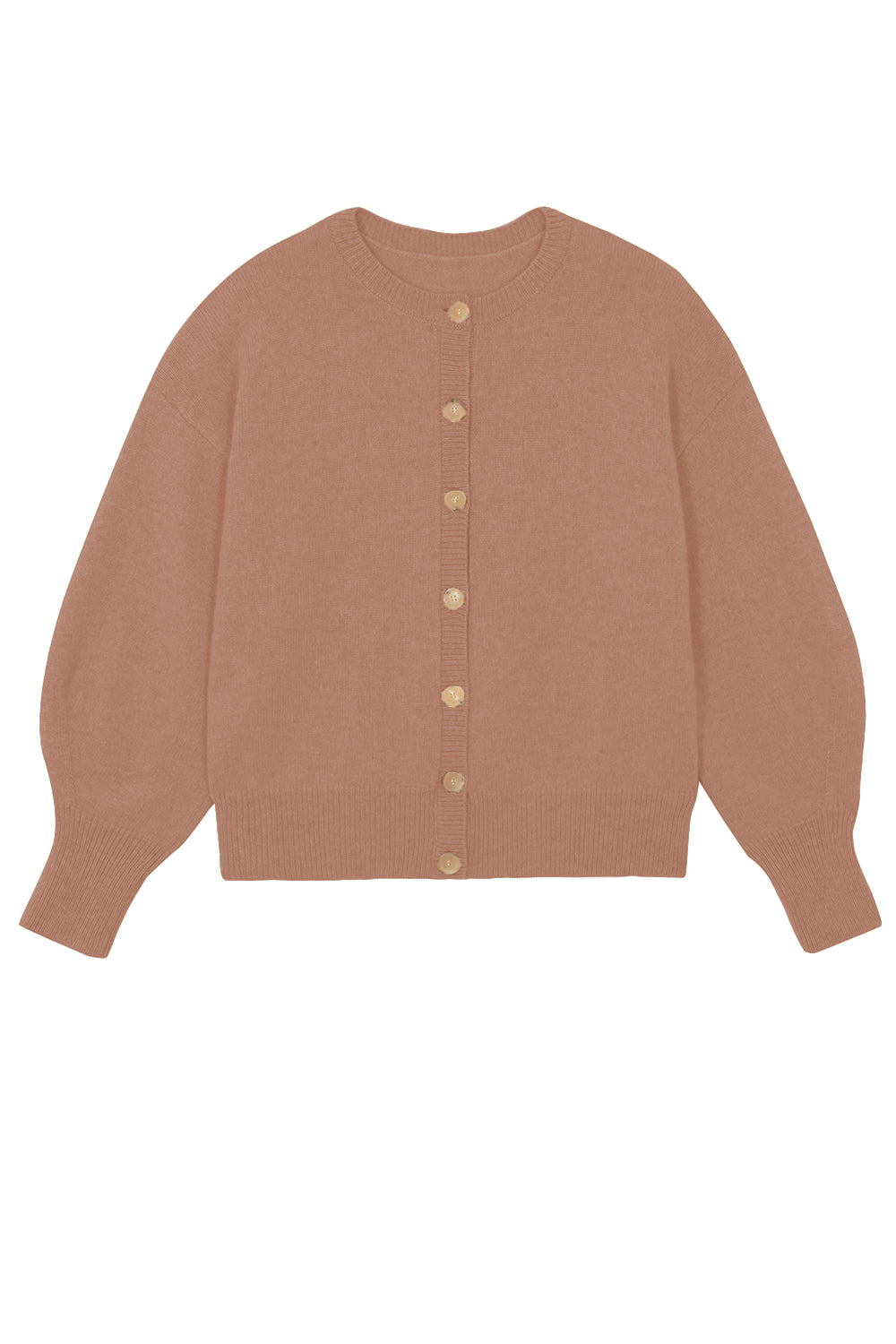 rose gold cashmere cardigan women | Gabriella | Linnea Lund