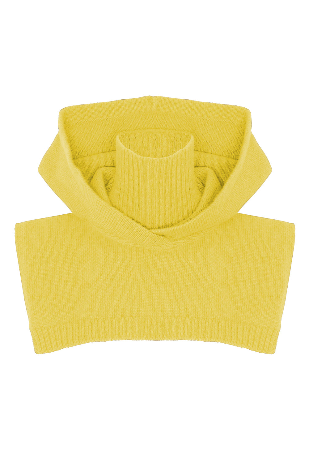 flash yellow cashmere collar unisex | gilles | Linnea Lund