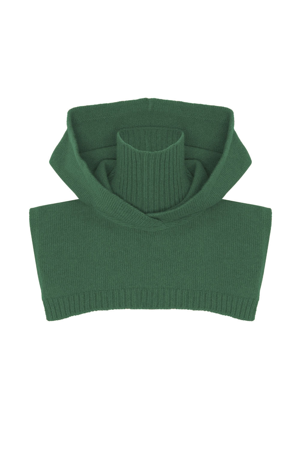 Green cashmere collar - packshot | Gilles | Linnea Lund