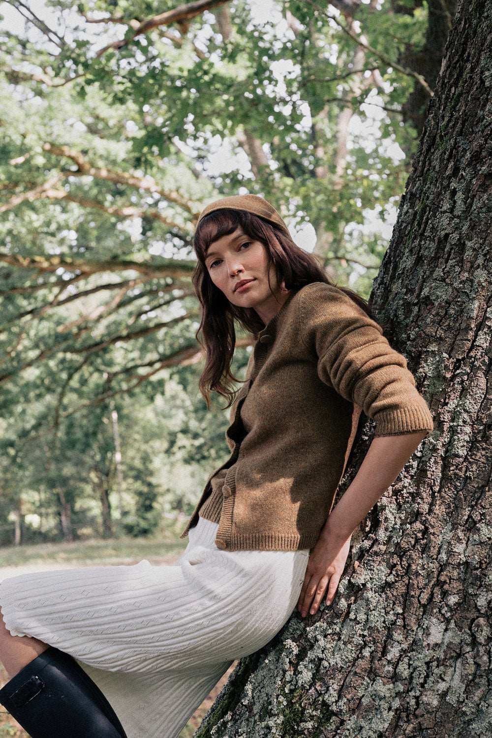 Greta Cardigan - Tobacco