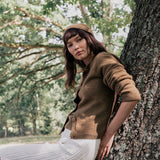 Le Cardigan Greta - Tobacco