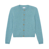 light blue fitted cashmere cardigan | Greta | Linnea Lund