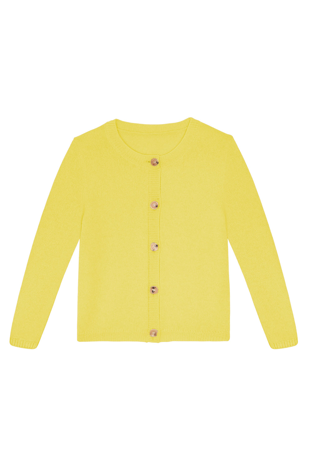 flash yellow cashmere cardigan women | Greta | Linnea Lund