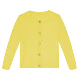 flash yellow cashmere cardigan women | Greta | Linnea Lund