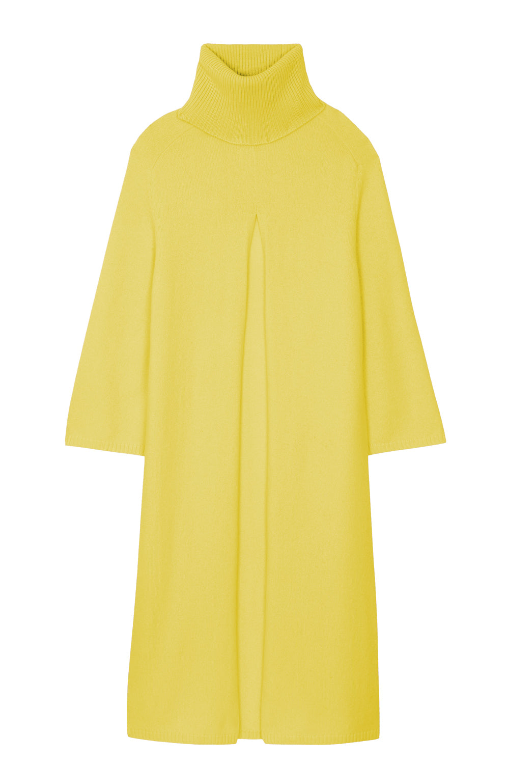 flash yellow cashmere poncho women | Gulli | Linnea Lund