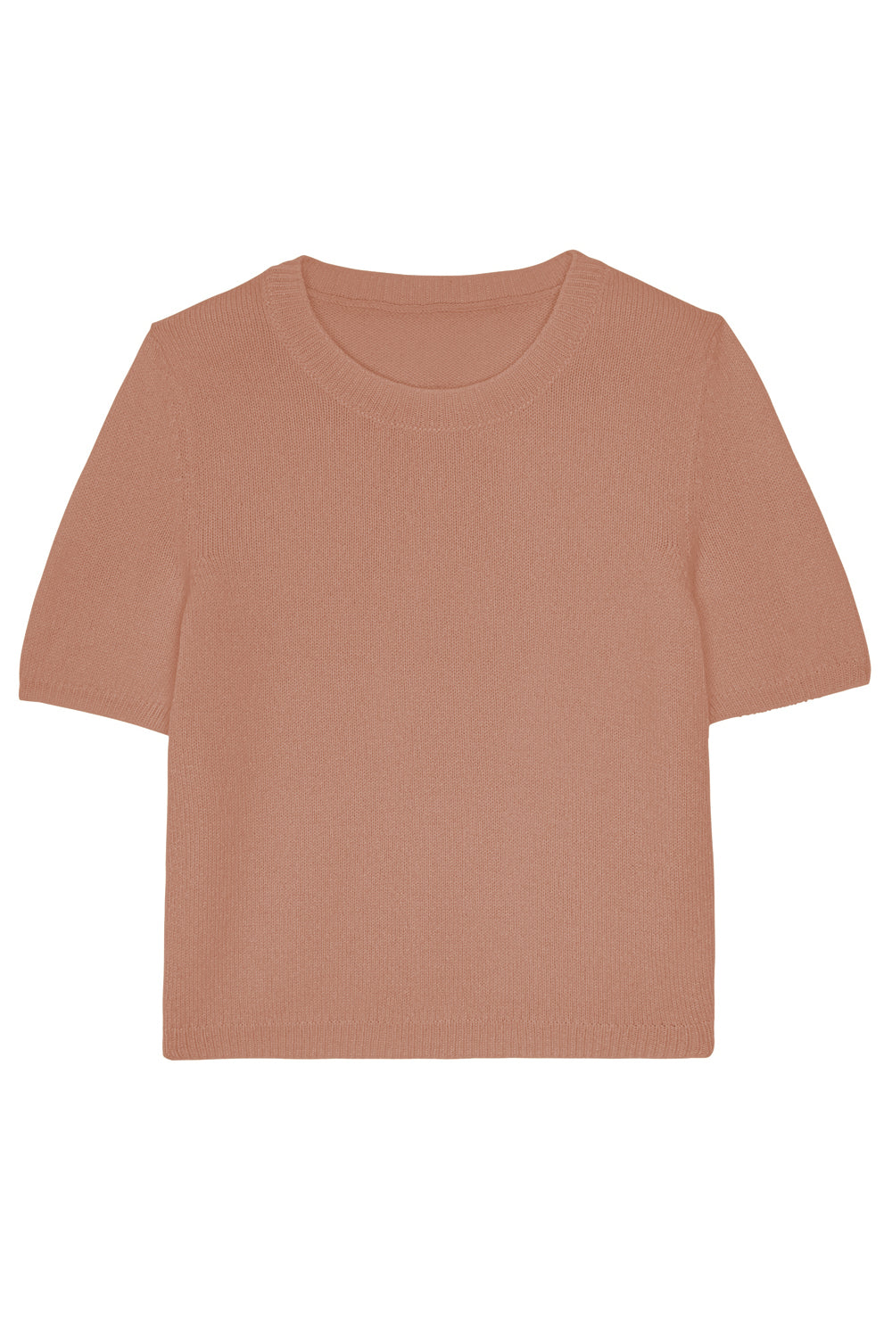 rose gold cashmere tee shirt women | Ingrid | Linnea Lund