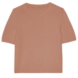 rose gold cashmere tee shirt women | Ingrid | Linnea Lund