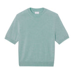 Aqua blue cashmere t-shirt for women | Jeanette | Linnea Lund