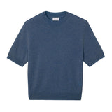 Blue cashmere t-shirt for women | Jeanette | Linnea Lund