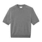 Grey cashmere t-shirt for women | Jeanette | Linnea Lund
