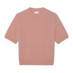 Rose gold cashmere t-shirt for women | Jeanette | Linnea Lund