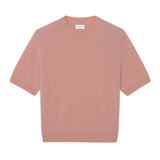 Rose gold cashmere t-shirt for women | Jeanette | Linnea Lund