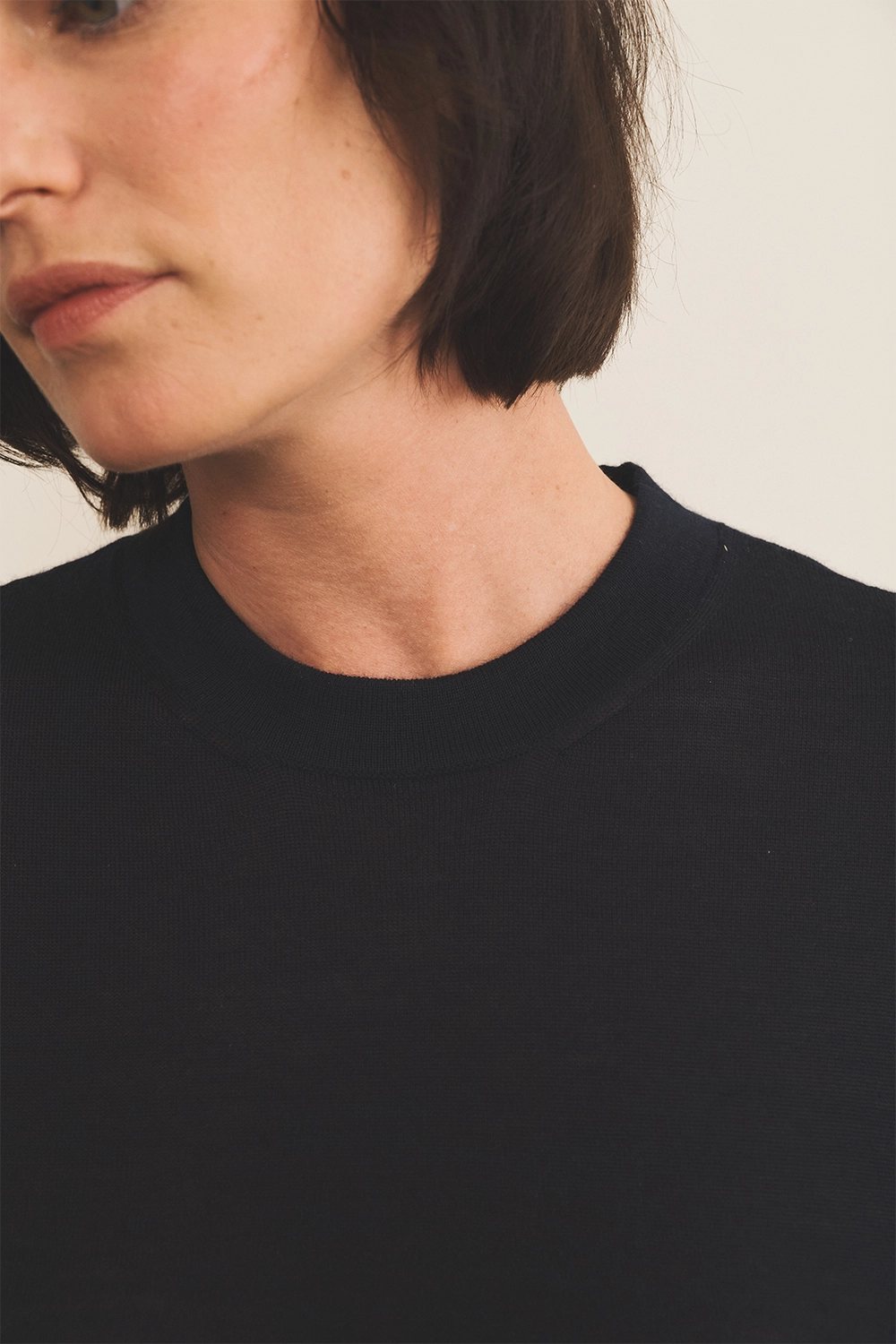 dark blue cashmere dress women - focus | Juliana | Linnea Lund