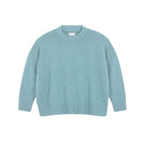 Aqua blue oversized cashmere sweater for women | Kajsa | Linnea Lund