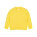 Bright yellow oversized cashmere sweater for women | Kajsa | Linnea Lund