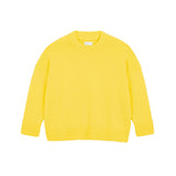 Bright yellow oversized cashmere sweater for women | Kajsa | Linnea Lund