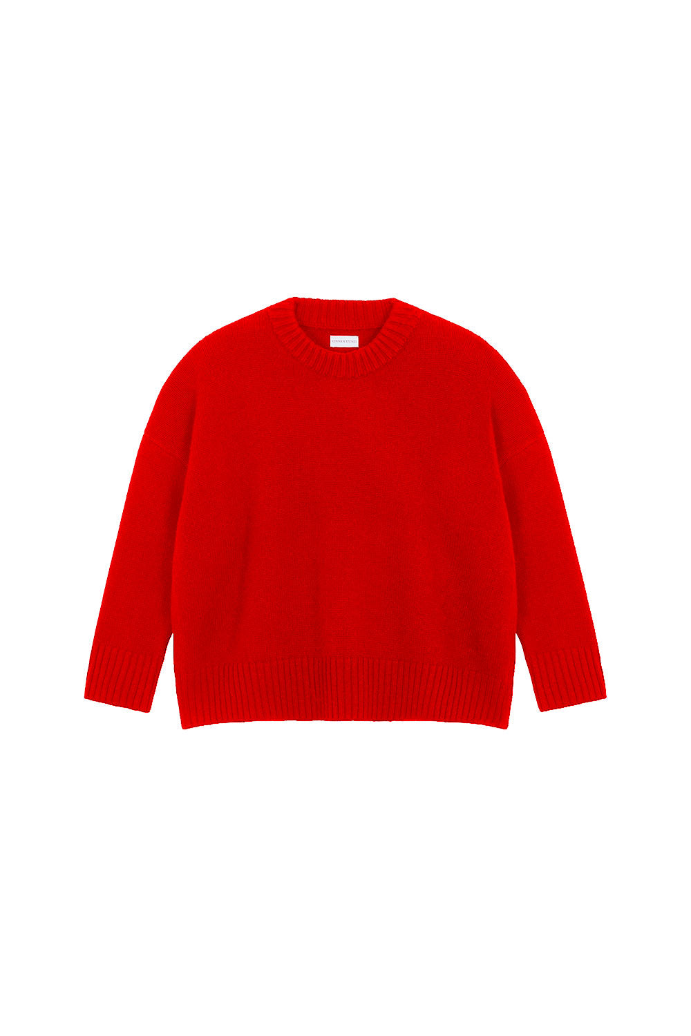 Red oversized cashmere sweater for women | Kajsa | Linnea Lund