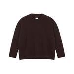Dark brown oversized cashmere sweater for women | Kajsa | Linnea Lund