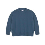 Denim blue oversized cashmere sweater for women | Kajsa | Linnea Lund