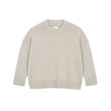Beige oversized cashmere sweater for women | Kajsa | Linnea Lund