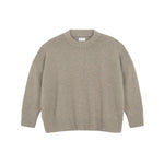 Dark beige oversized cashmere sweater for women | Kajsa | Linnea Lund
