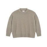 Dark beige oversized cashmere sweater for women | Kajsa | Linnea Lund