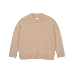 Sand beige oversized cashmere sweater for women | Kajsa | Linnea Lund