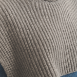 Grey cashmere collar women - focus | Kate | Linnea Lund