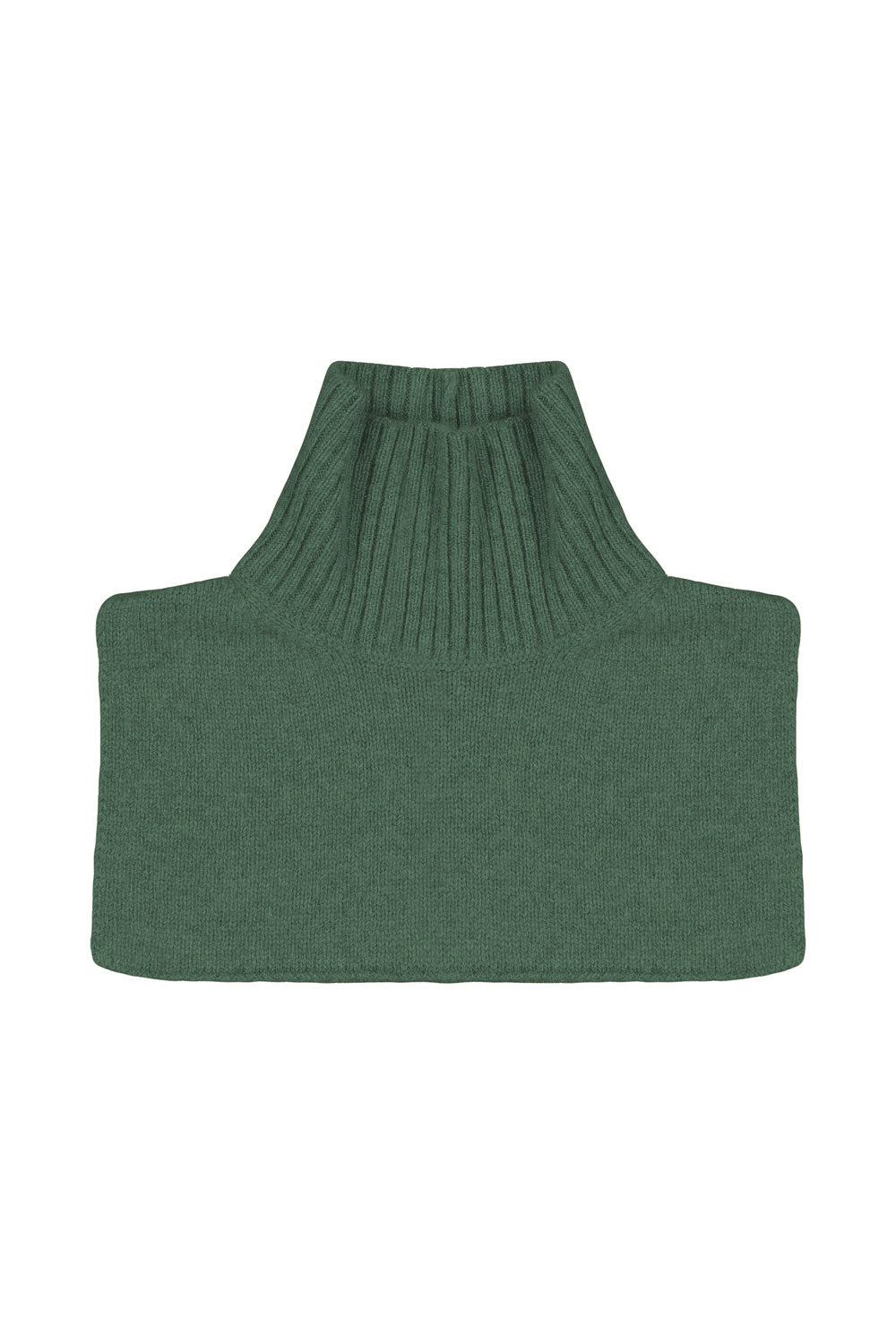 Green cashmere collar - packshot | Léo | Linnea Lund