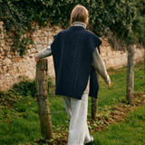 Lilly Poncho - Midnight Blue