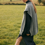 Lilly Poncho - Grigio