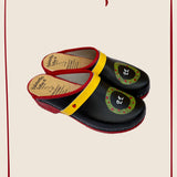 Limited-Edition Hand-Painted Swedish Clogs