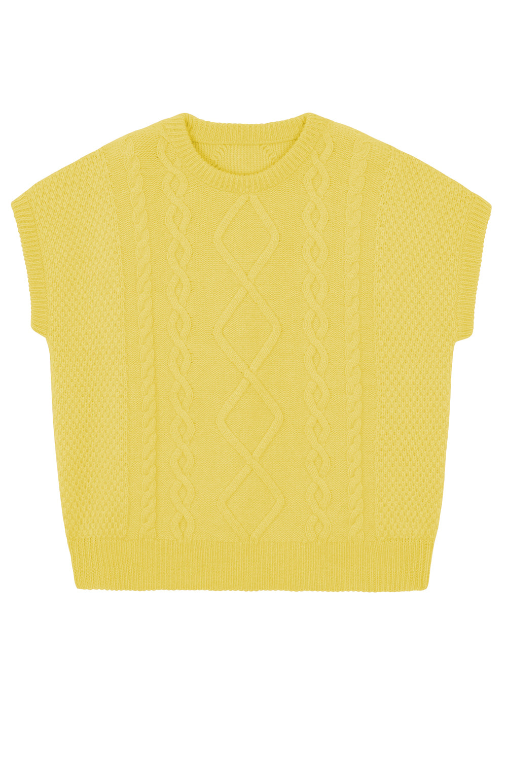 flash yellow cashmere sweater men | Lucas | Linnea Lund
