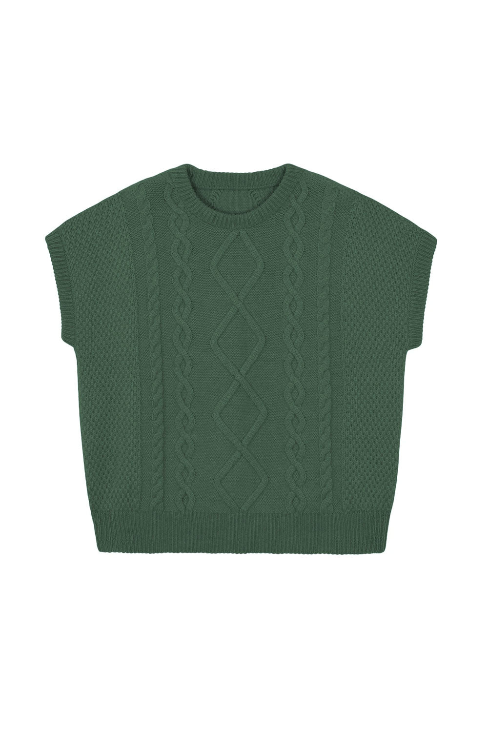 Green cashmere sweater - packshot | Lucas | Linnea Lund