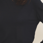 dark blue cashmere sweater women - focus | Marcel | Linnea Lund