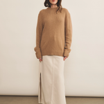 Brown cashmere sweater women - look | Margot | Linnea Lund