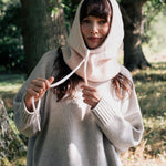 Powder pink cashmere balaclava | Marine | Linnea Lund