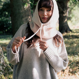 Powder pink cashmere balaclava | Marine | Linnea Lund