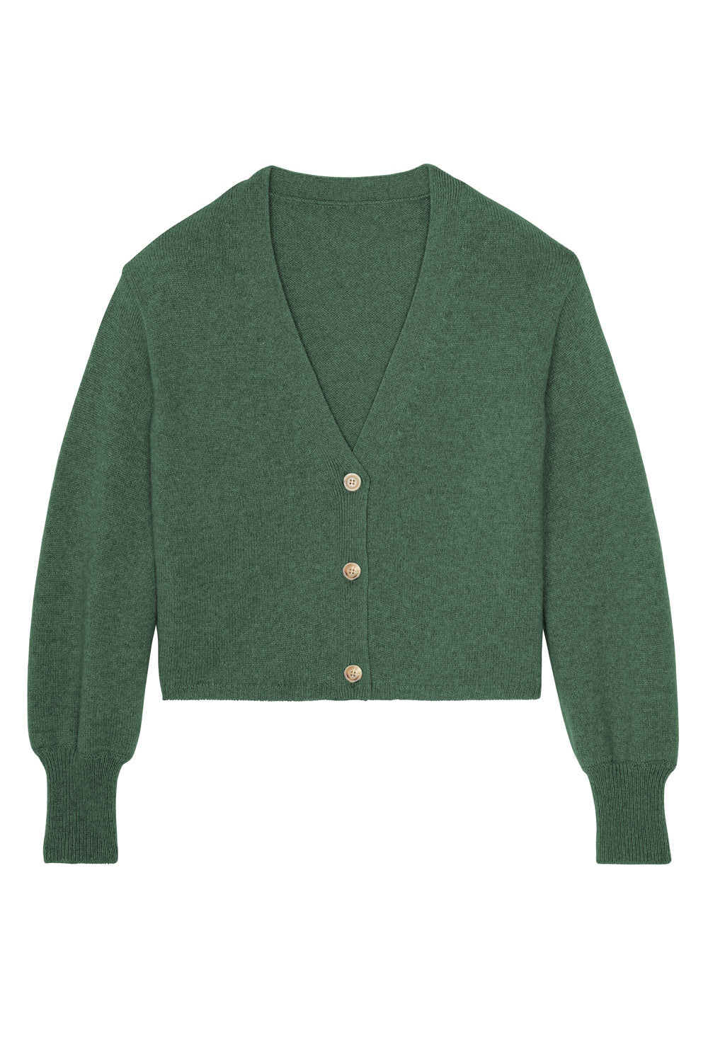 Green cashmere sweater - packshot | Matilda | Linnea Lund