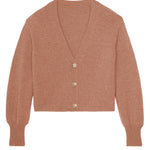 rose gold cashmere cardigan women | Matilda | Linnea Lund