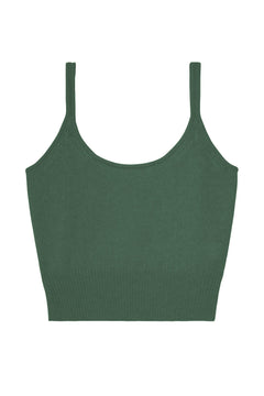 Green cashmere top - packshot | Maud | Linnea Lund