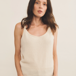 white top cashmere women - front view | Maud | Linnea Lund