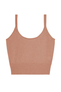 rose gold cashmere top women | Maud | Linnea Lund