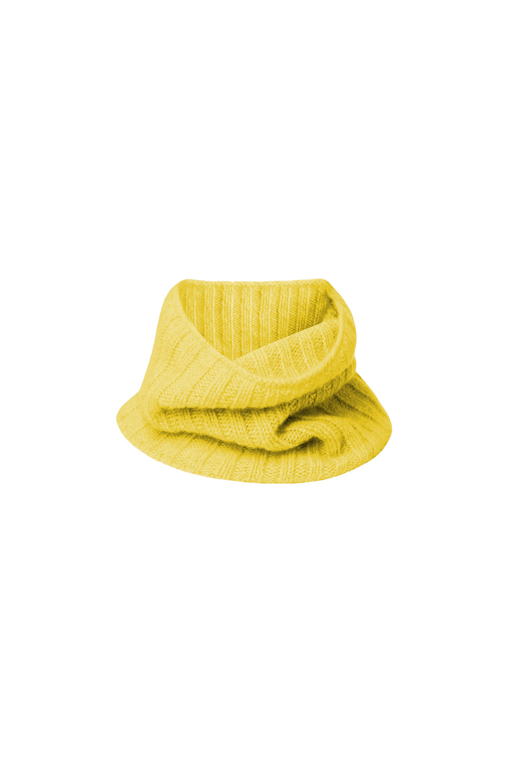 flash yellow cashmere collar kid | Maya | Linnea Lund