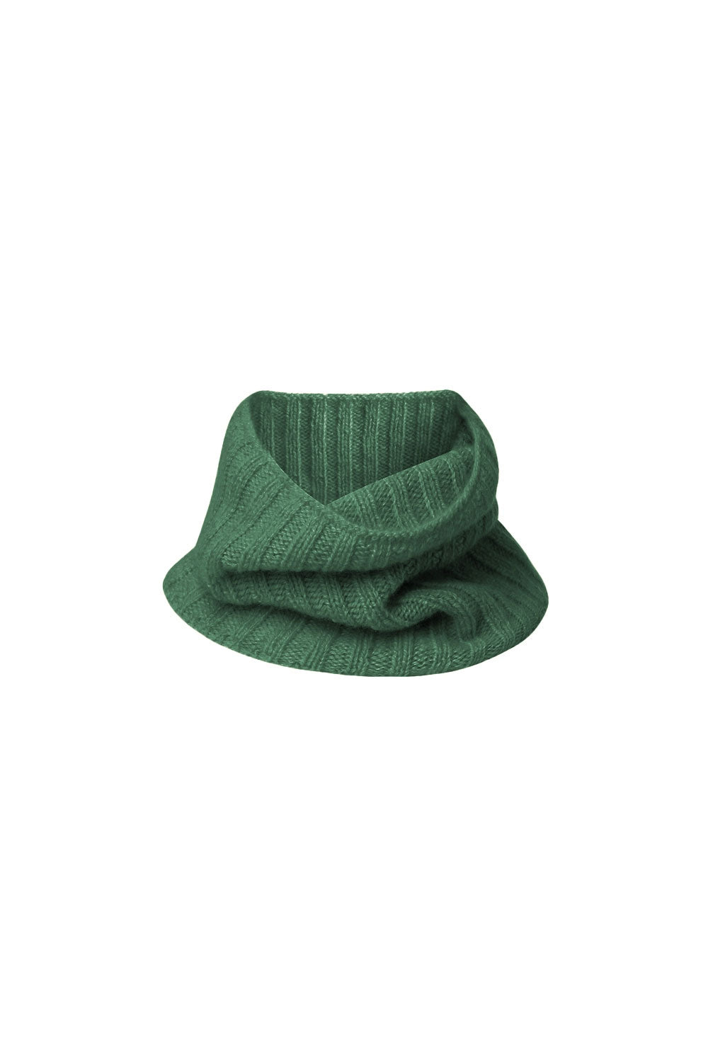 Green kid cashmere collar - packshot | Maya Kid | Linnea Lund